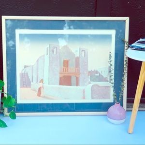 Southwest Boho Wall Art - Vintage MCM